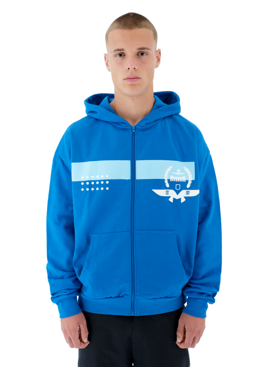 Agenda zip blue