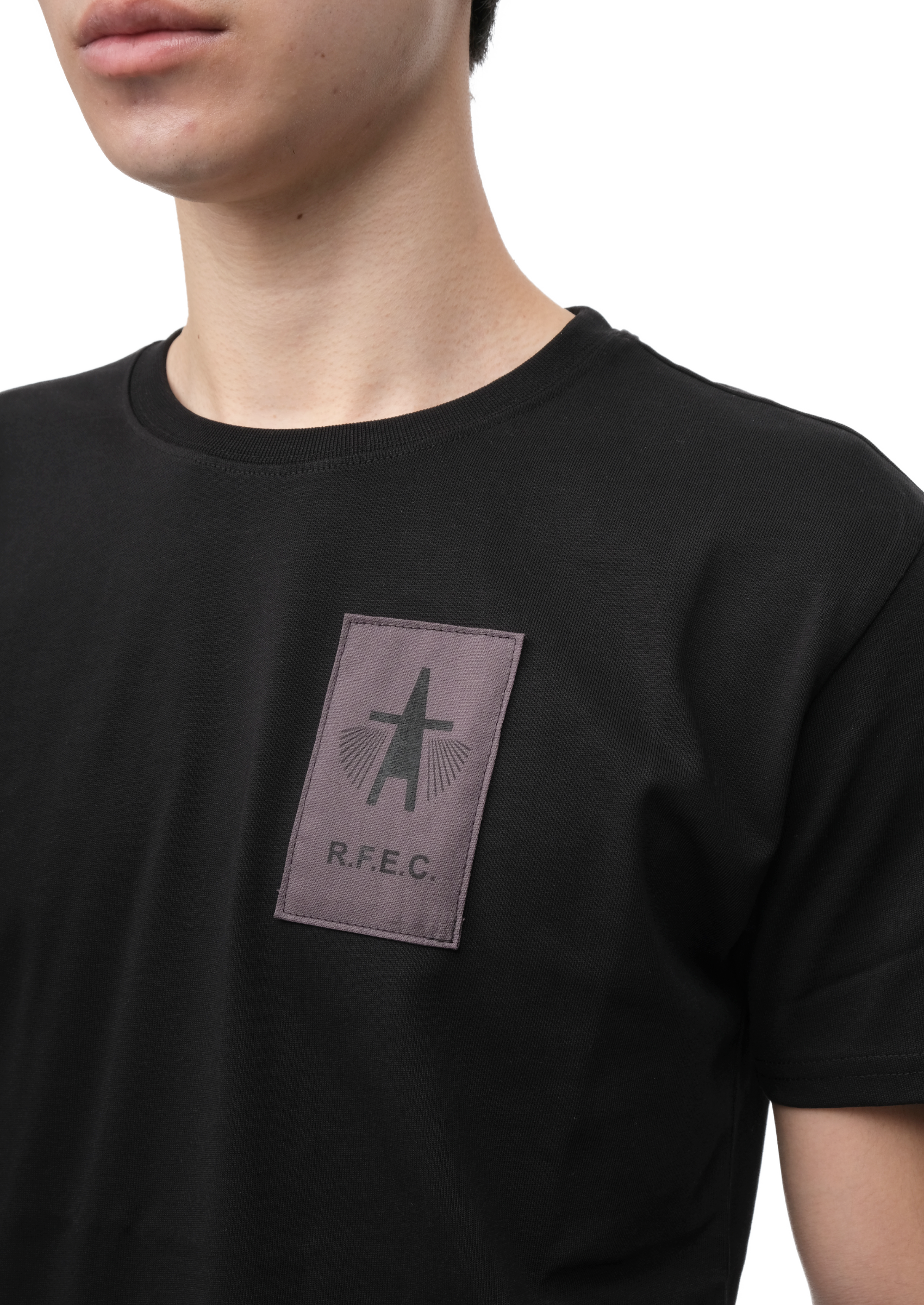 R.F.E.C. COMPANY T-SHIRT BLACK