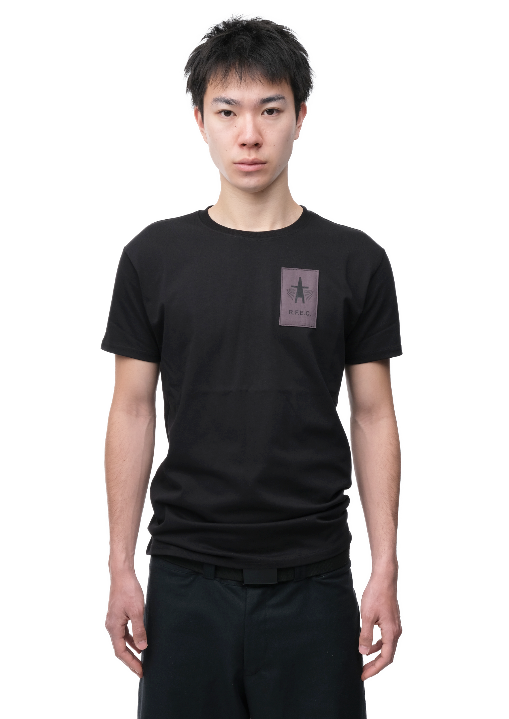 R.F.E.C. COMPANY T-SHIRT BLACK