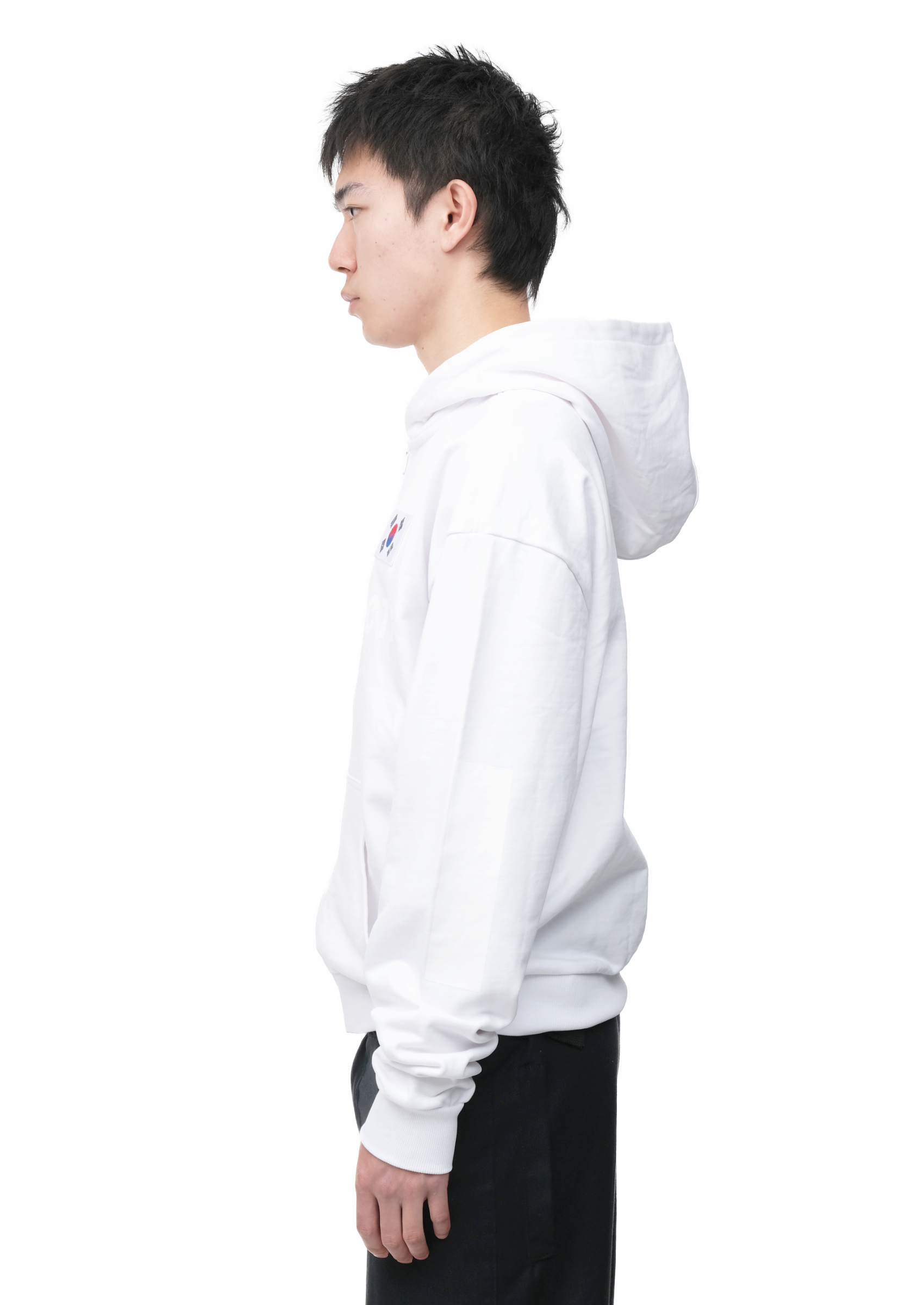KOREA ZIP WHITE