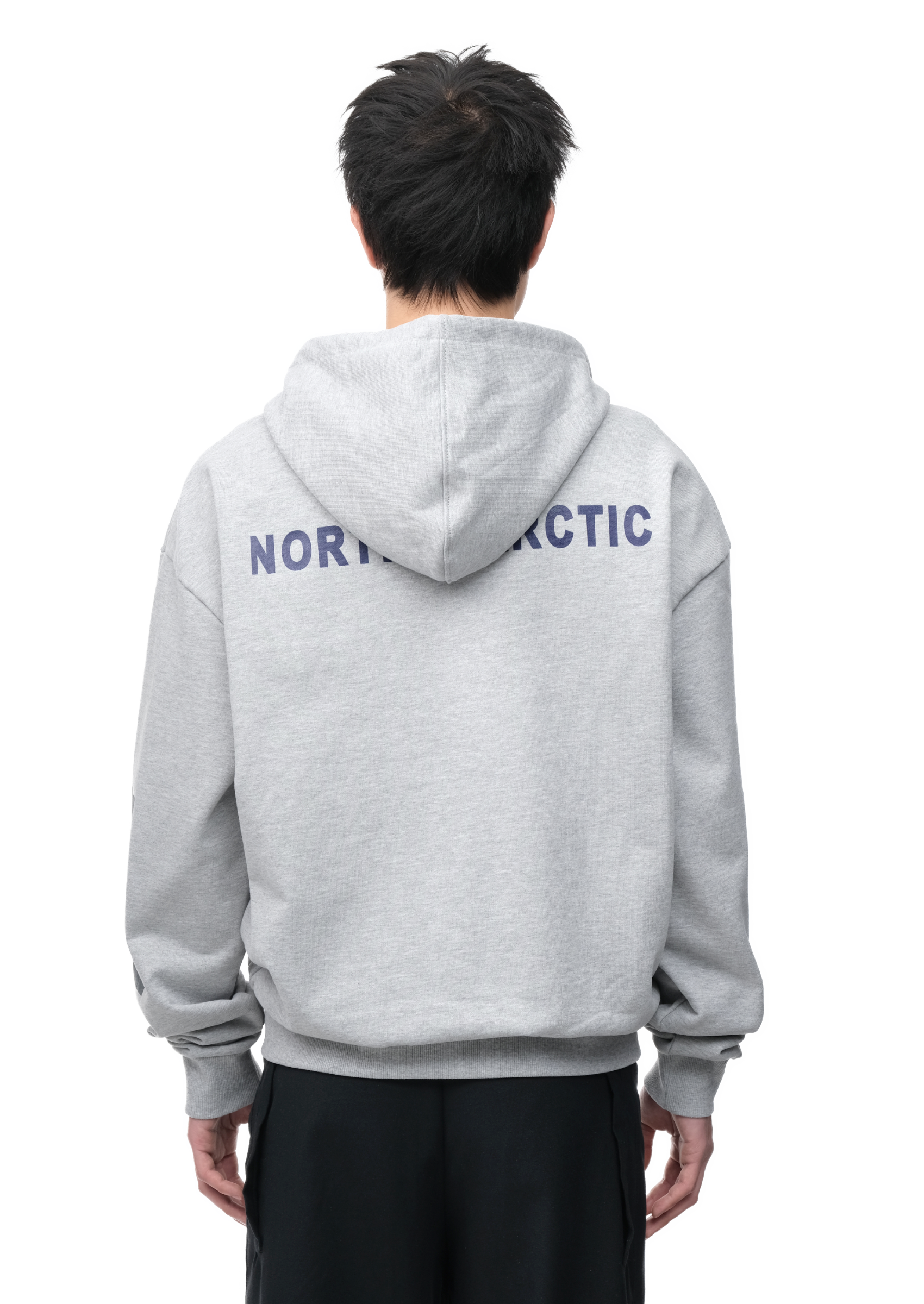 NORTH ARCTIC ZIP GREY