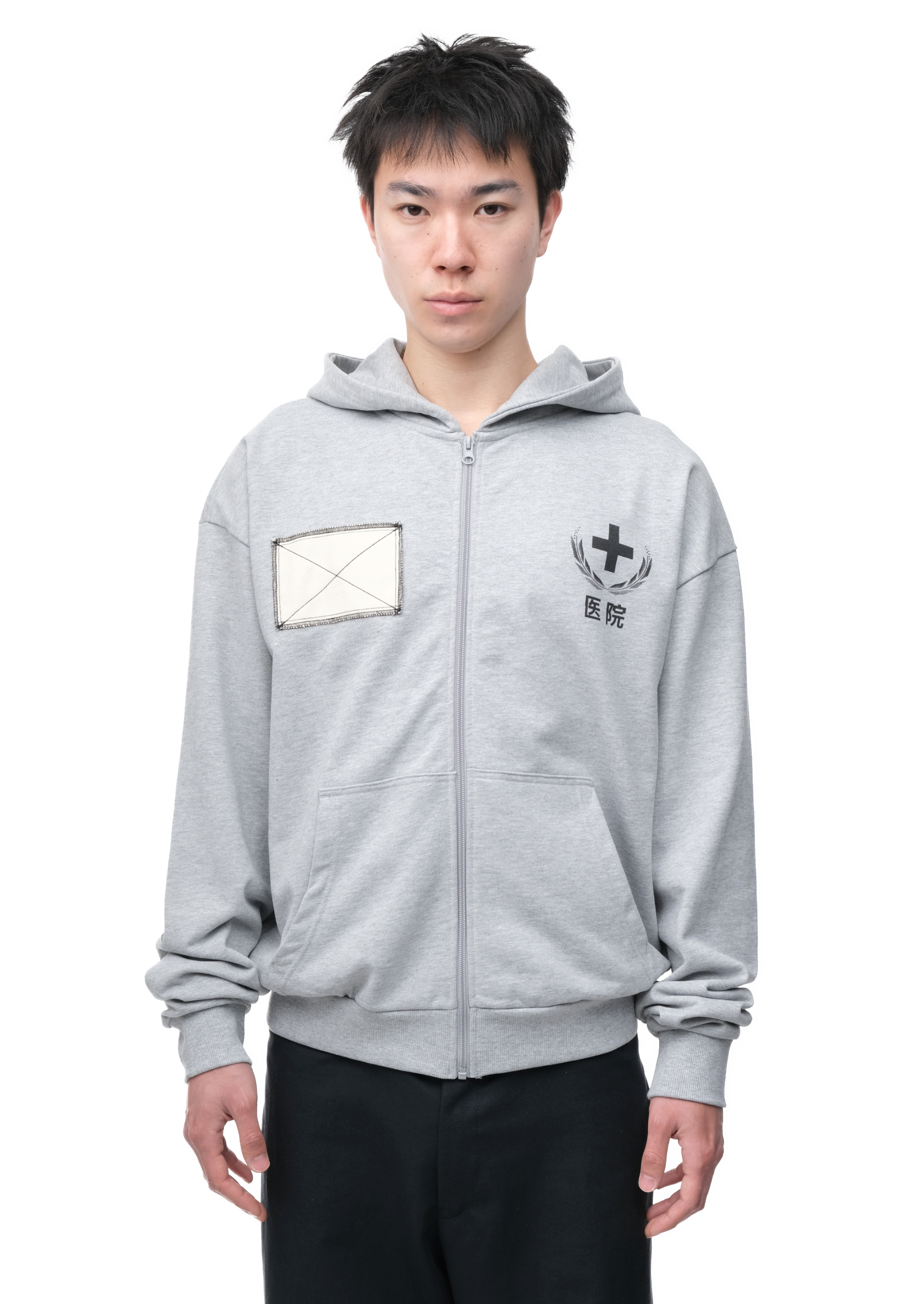 NORTH ARCTIC ZIP GREY