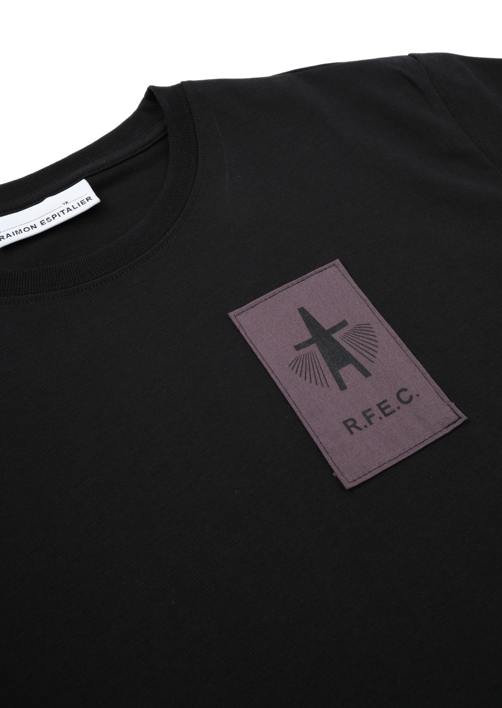 R.F.E.C. COMPANY T-SHIRT BLACK