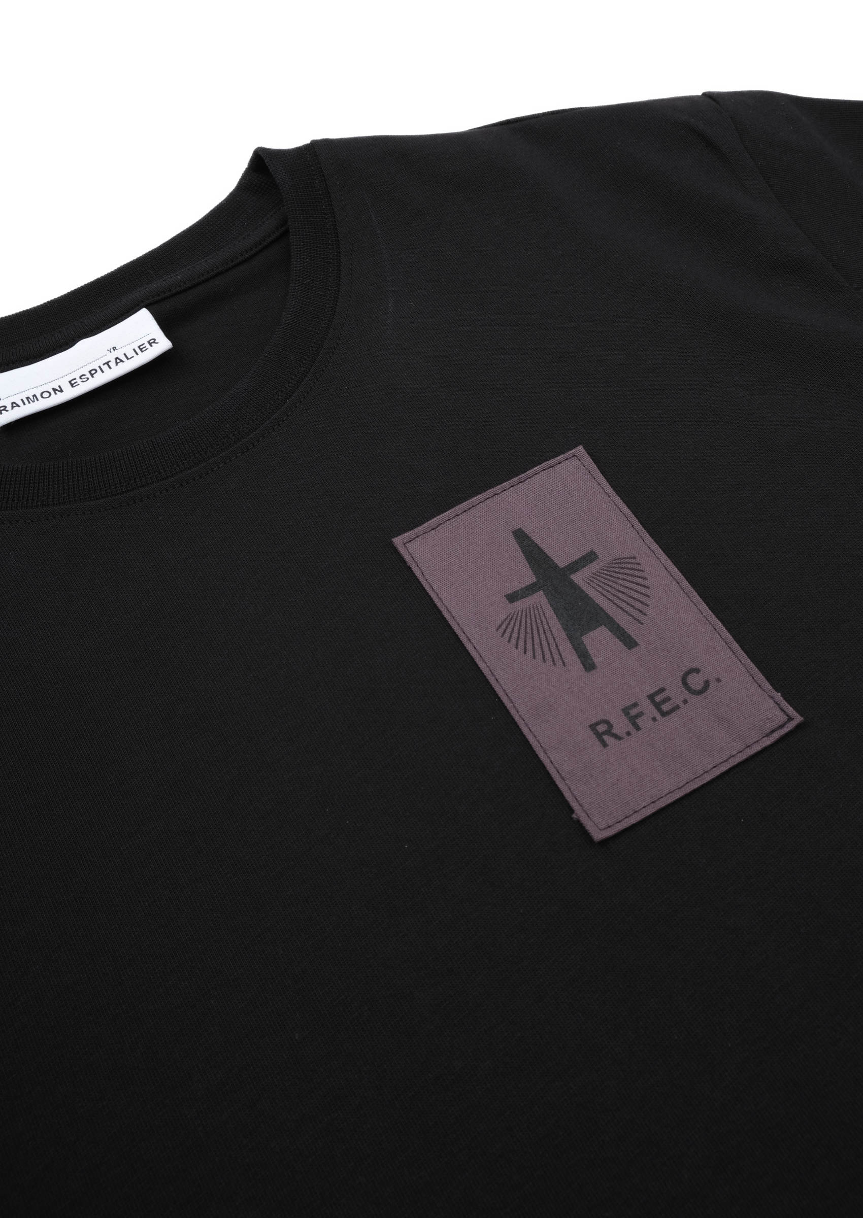 R.F.E.C. COMPANY T-SHIRT BLACK