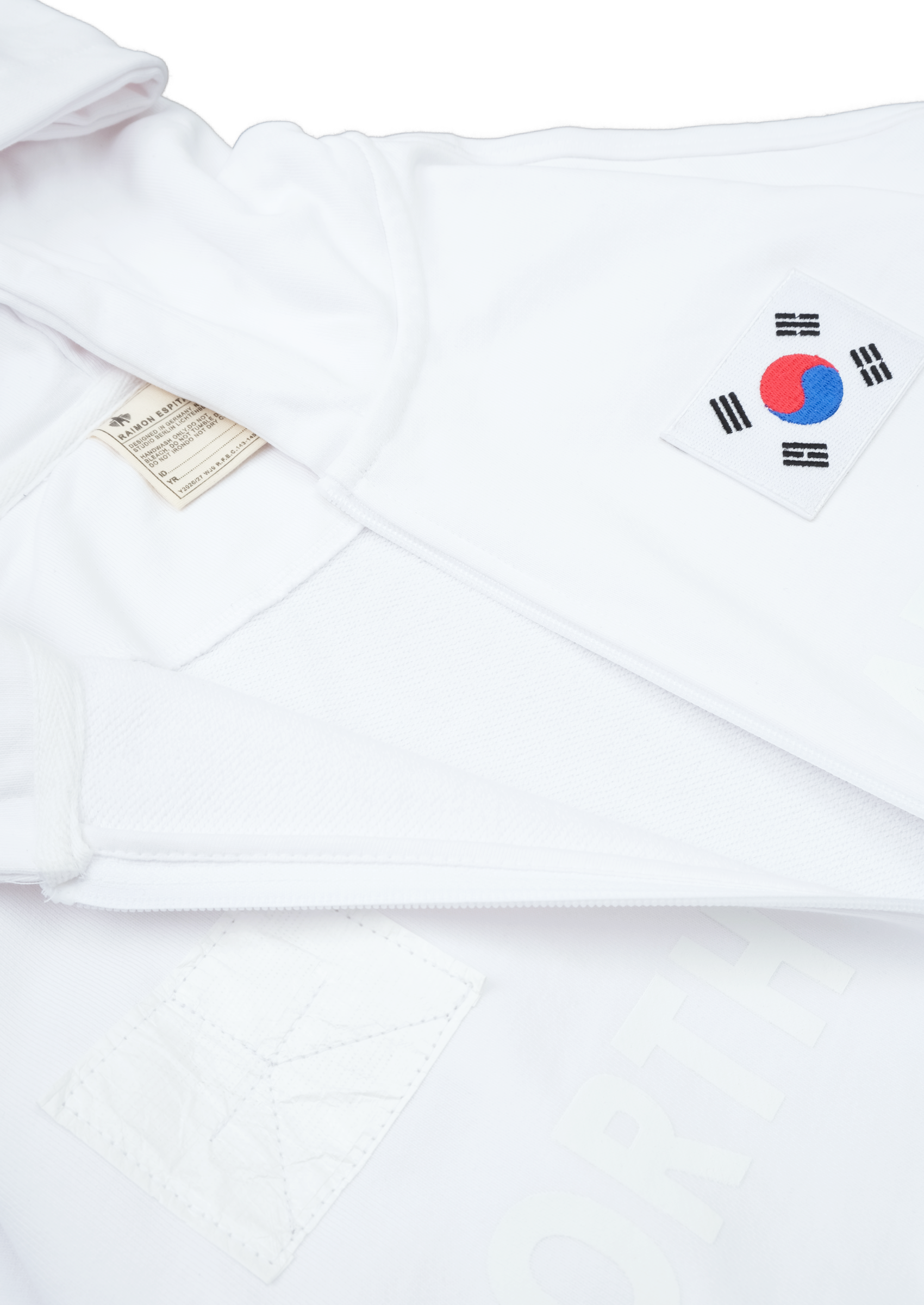 KOREA ZIP WHITE