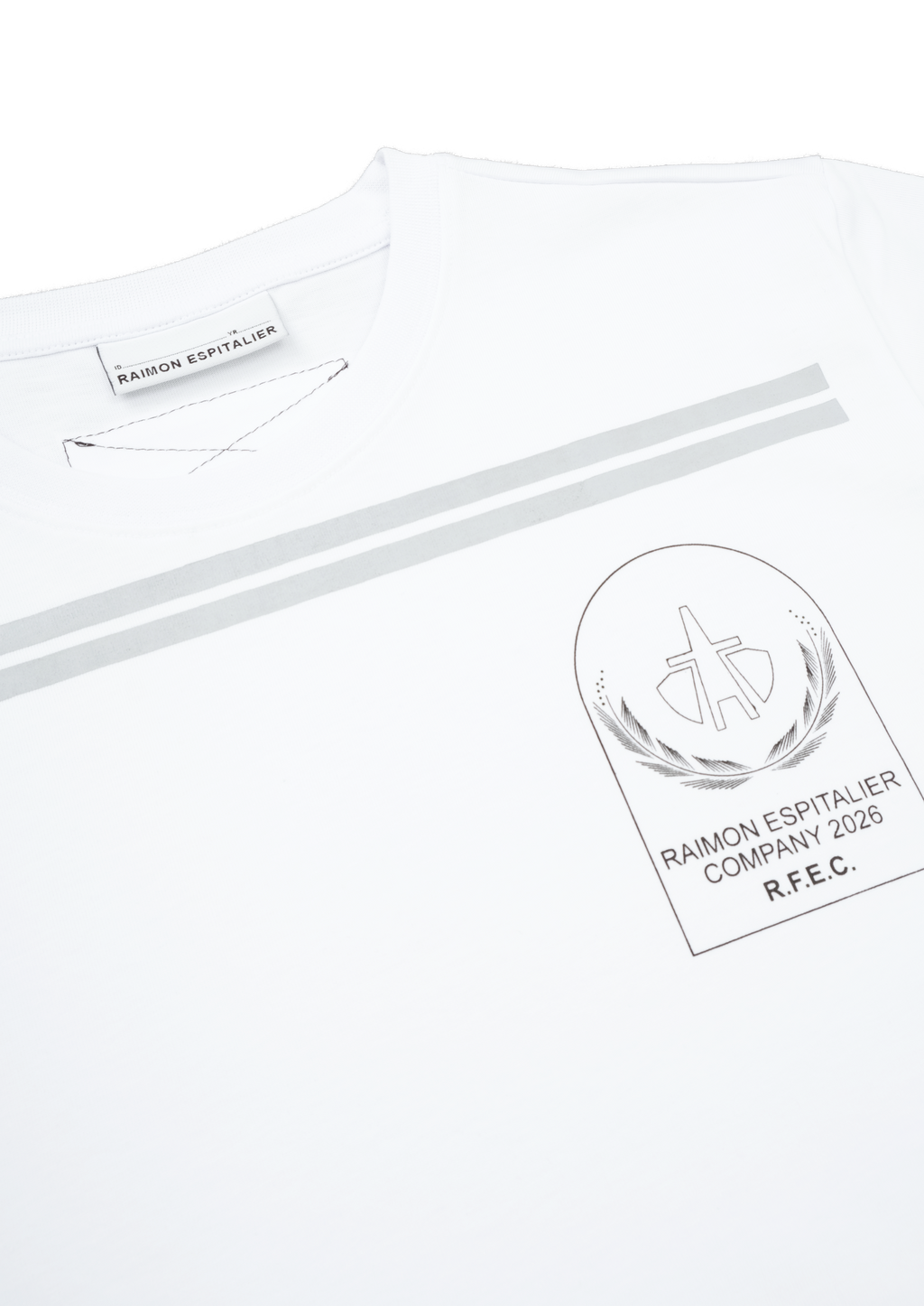 R.F.E.C. COMPANY T-SHIRT WHITE