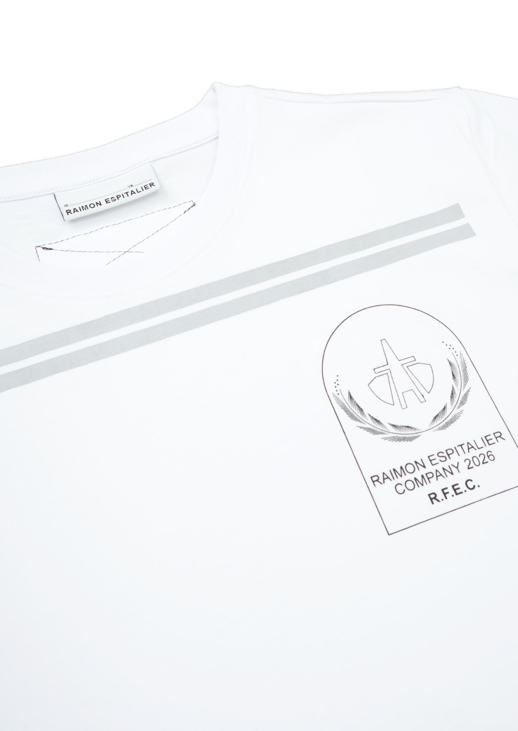 R.F.E.C. COMPANY T-SHIRT WHITE