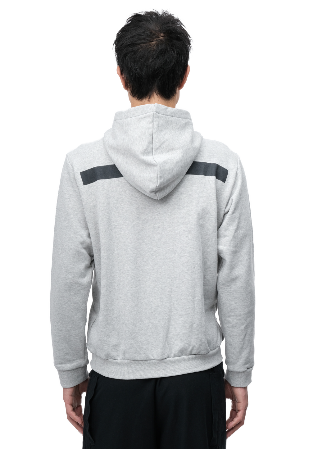 SLIM FIT ZIP-UP GREY