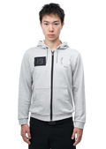 SLIM FIT ZIP-UP GREY