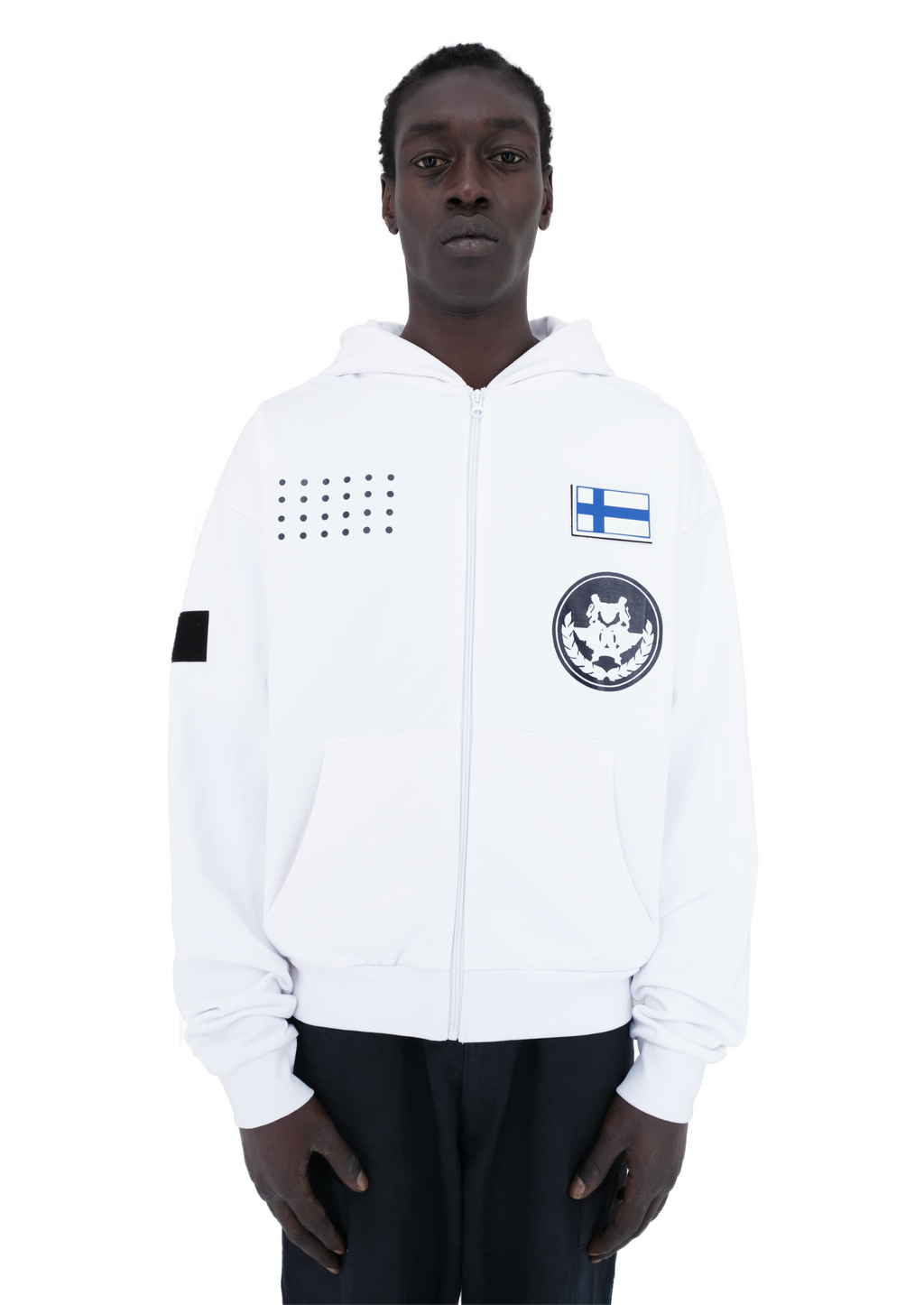 ANTARKTIKA ZIP WHITE