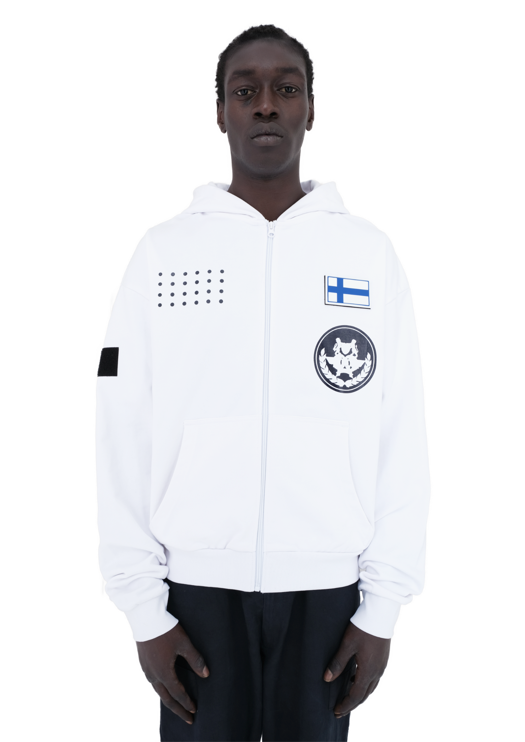 ANTARKTIKA ZIP WHITE