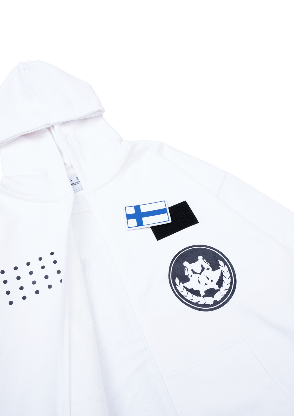 ANTARKTIKA ZIP WHITE