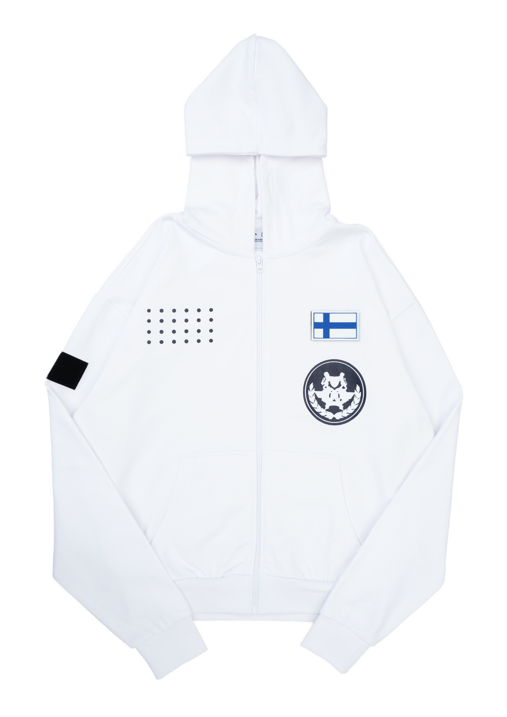 ANTARKTIKA ZIP WHITE